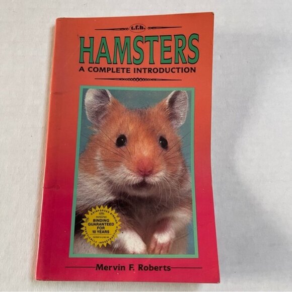 Hamsters A Complete Introduction Book By Mervyn Roberts 1987 Illustrated Color - Picture 2 of 6